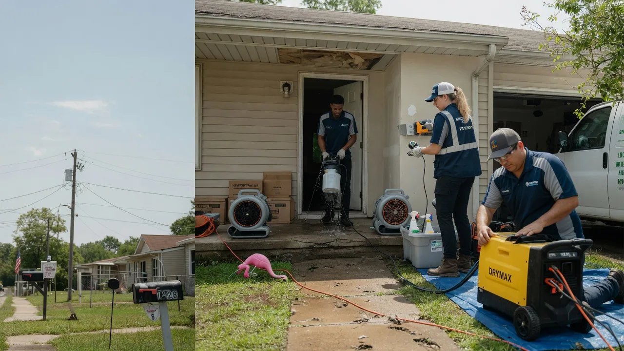 Storm Damage Water Removal in Dysart, PA near me